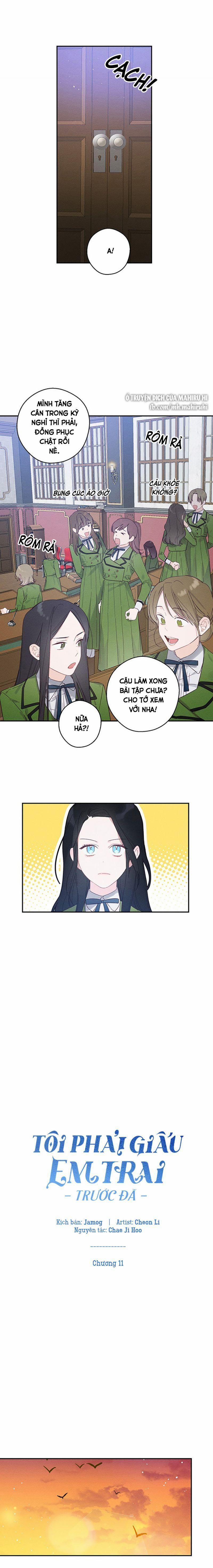 Tôi Phải Giấu Em Trai Trước Đã 11 trang 3