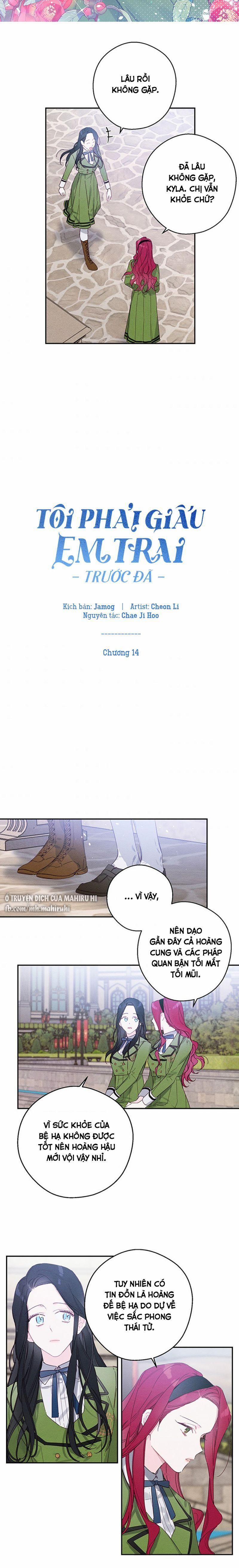 Tôi Phải Giấu Em Trai Trước Đã 14 trang 2