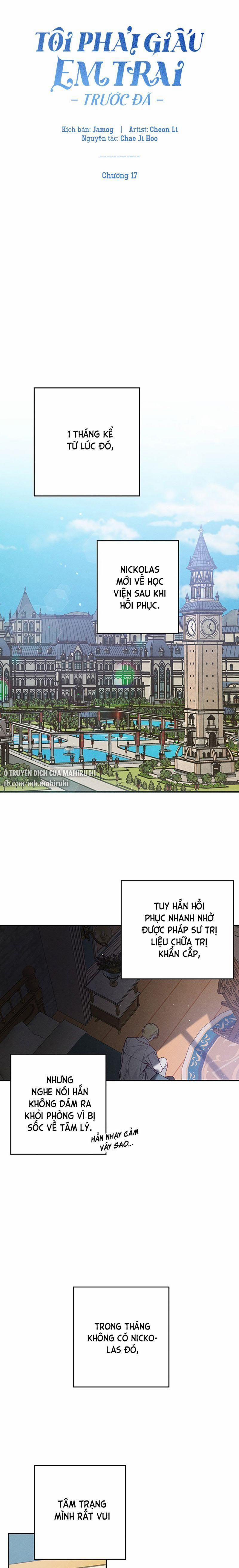 Tôi Phải Giấu Em Trai Trước Đã 17 trang 3