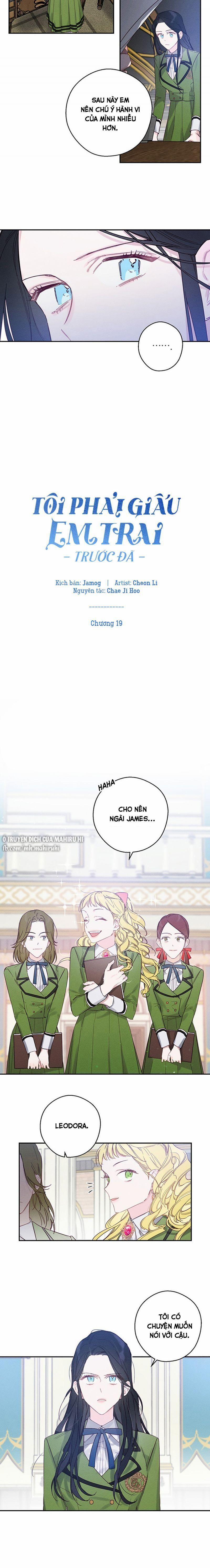 Tôi Phải Giấu Em Trai Trước Đã 19 trang 4