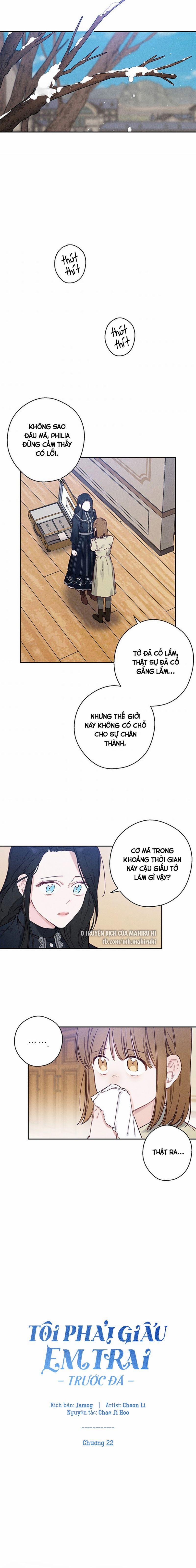 Tôi Phải Giấu Em Trai Trước Đã 22 trang 2