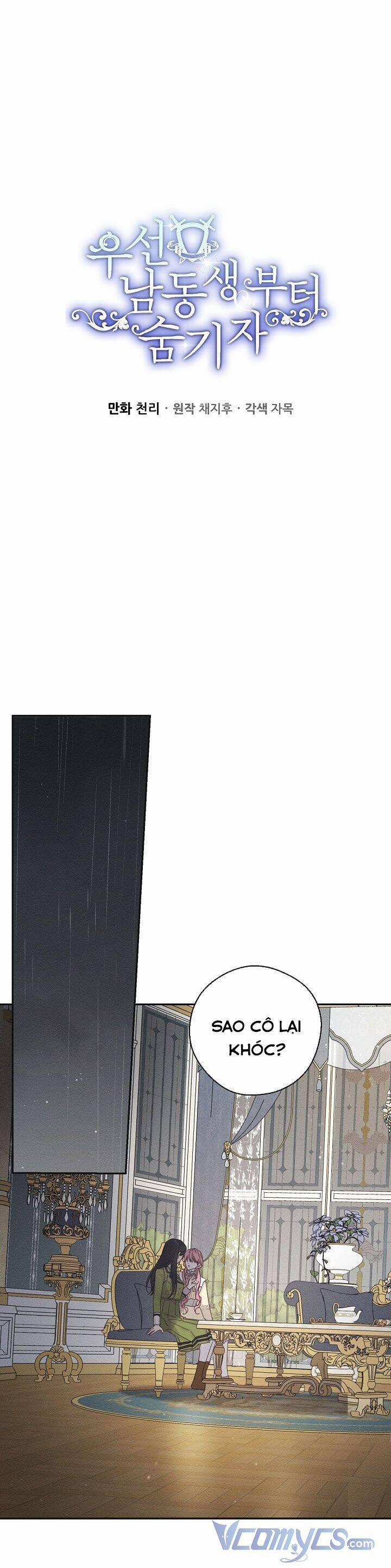 Tôi Phải Giấu Em Trai Trước Đã 46 trang 0