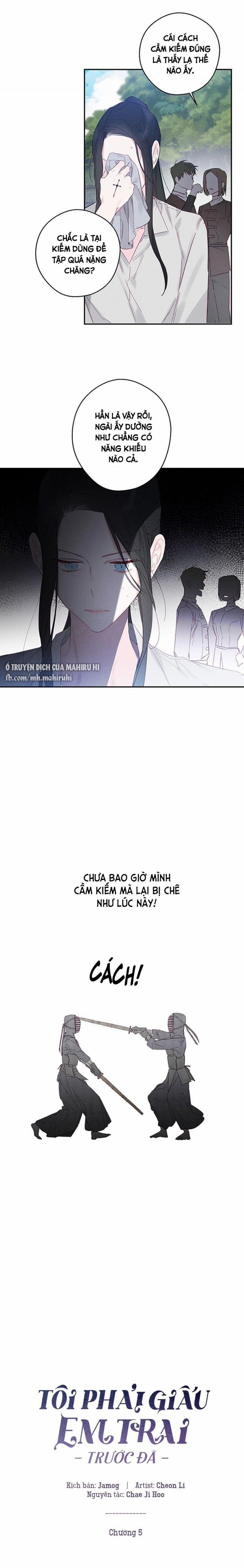 Tôi Phải Giấu Em Trai Trước Đã 5 trang 3