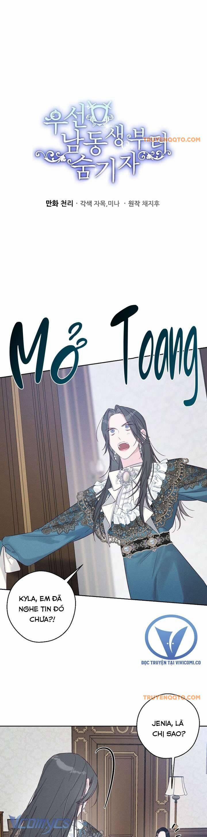 Tôi Phải Giấu Em Trai Trước Đã 75 trang 1