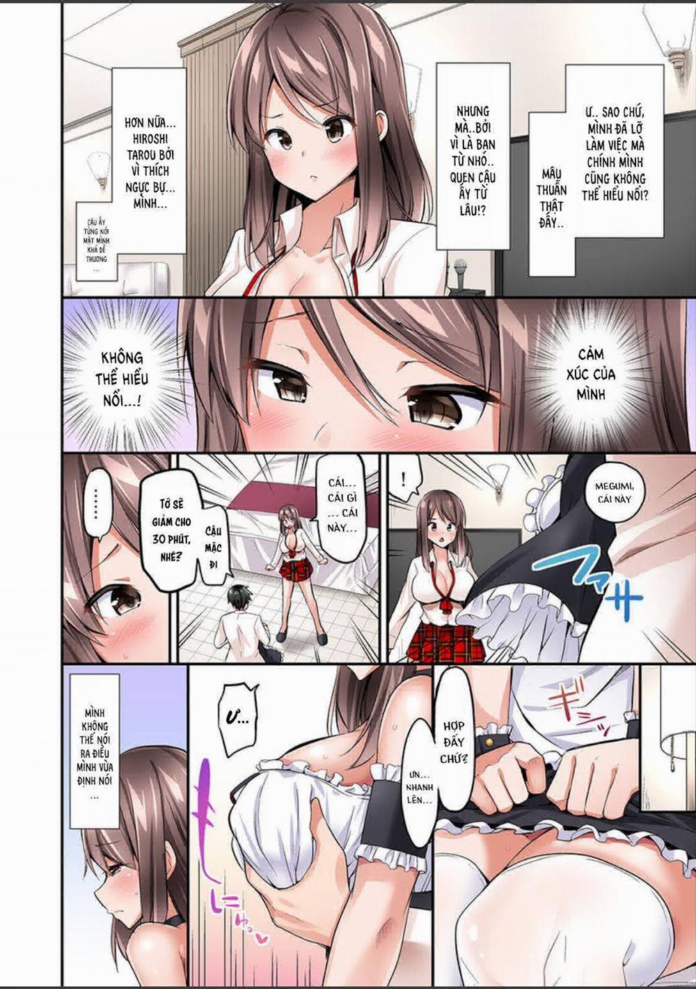 Tôi phải trả 10k yen mỗi phút để sờ vú 6 trang 9