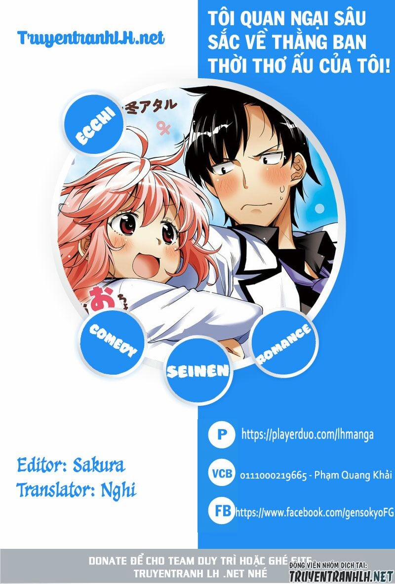 Tôi Quan Ngại Sâu Sắc Về Thằng Bạn Thời Thơ Ấu Của Tôi! 2 trang 0