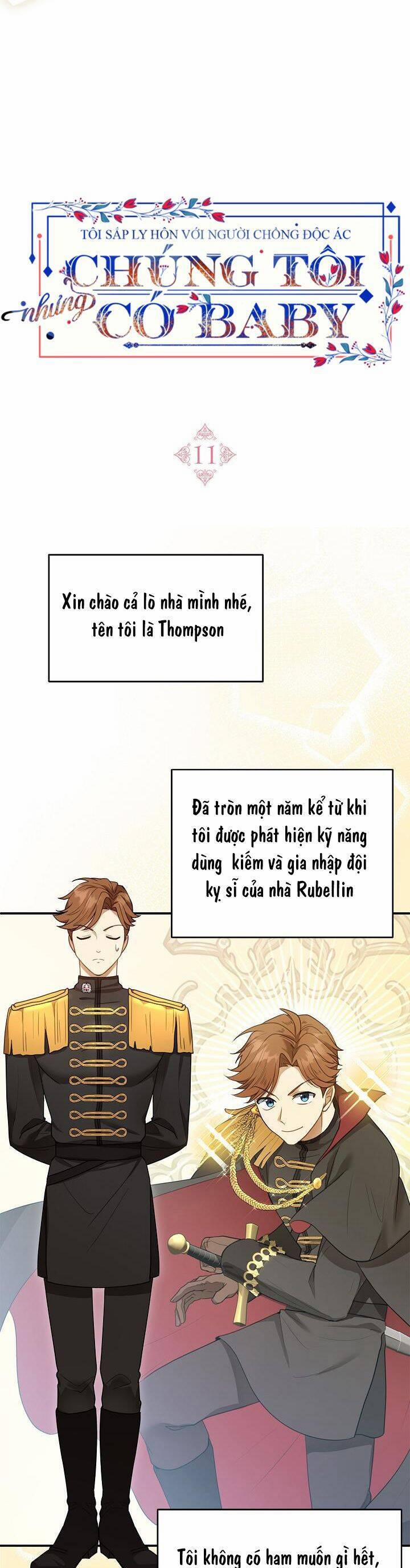 Tôi Sắp Ly Hôn Với Người Chồng Độc Ác, Nhưng Chúng Tôi Có Baby 11 trang 8