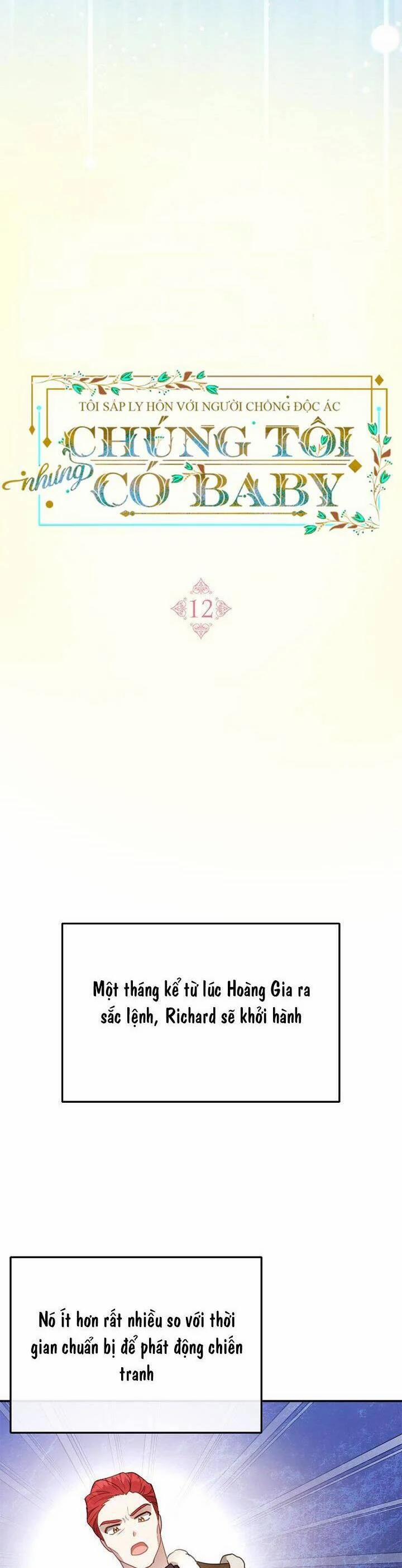 Tôi Sắp Ly Hôn Với Người Chồng Độc Ác, Nhưng Chúng Tôi Có Baby 12 trang 21