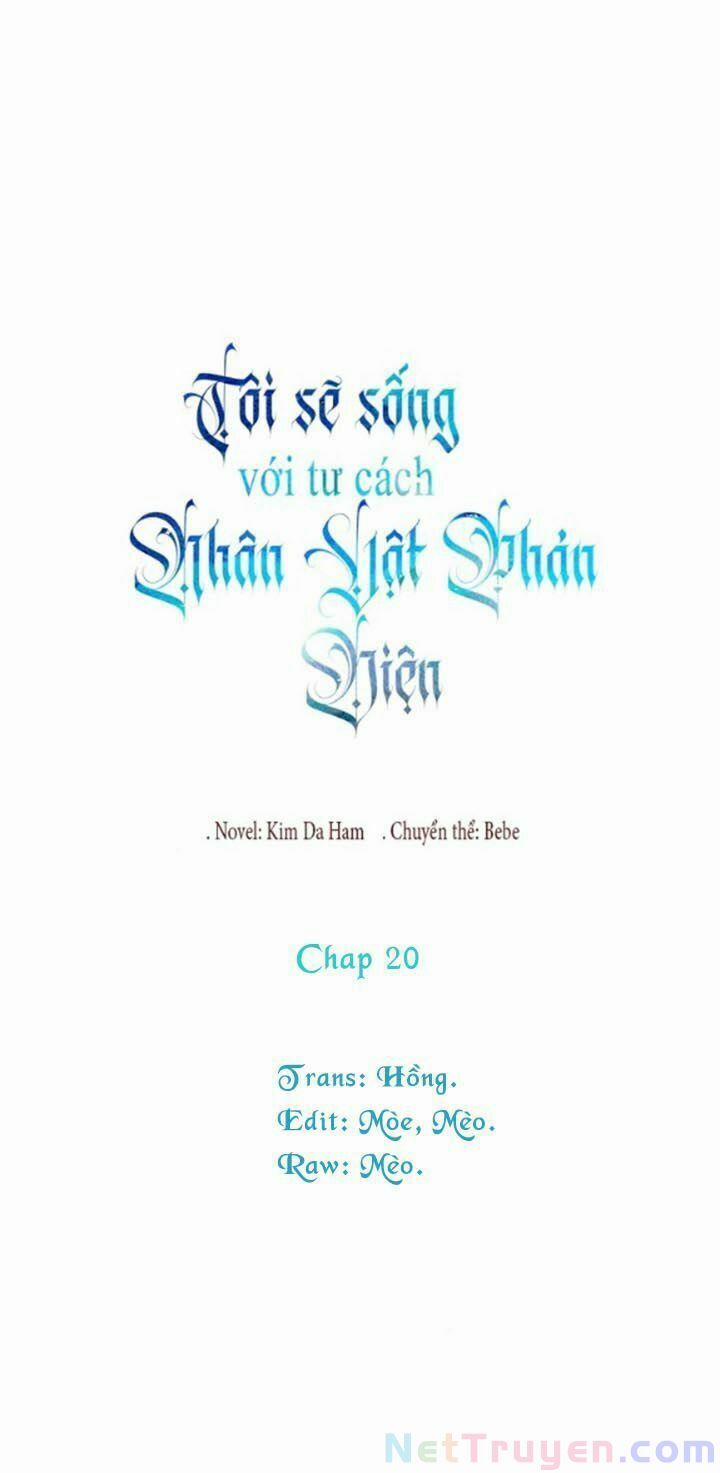 Tôi Sẽ Chỉ Sống Như Một Nhân Vật Phản Diện 20 trang 1