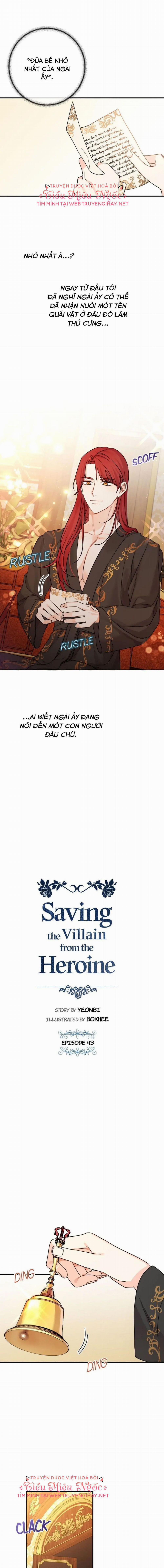 Tôi Sẽ Cứu Nam Phản Diện Bị Nữ Chính Ruồng Bỏ 43 trang 2