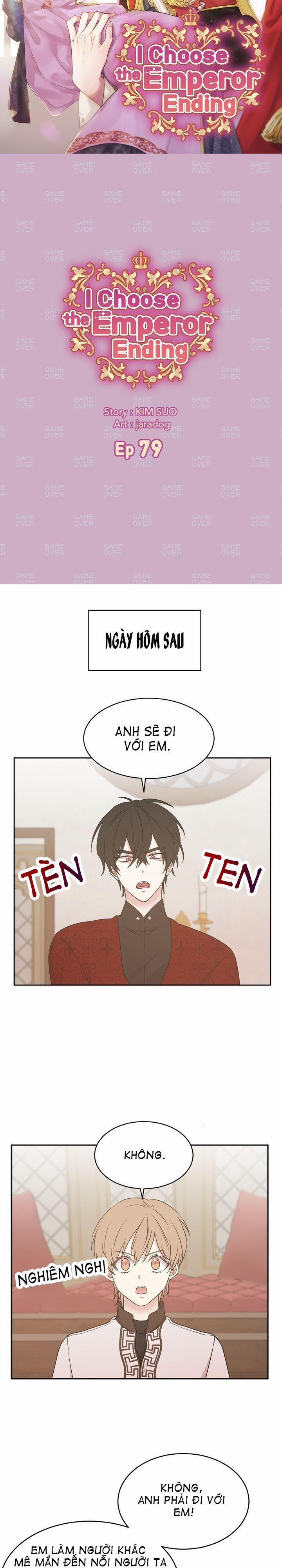 Tôi Sẽ Đi Đến Cùng Với Hoàng Đế 79 trang 1