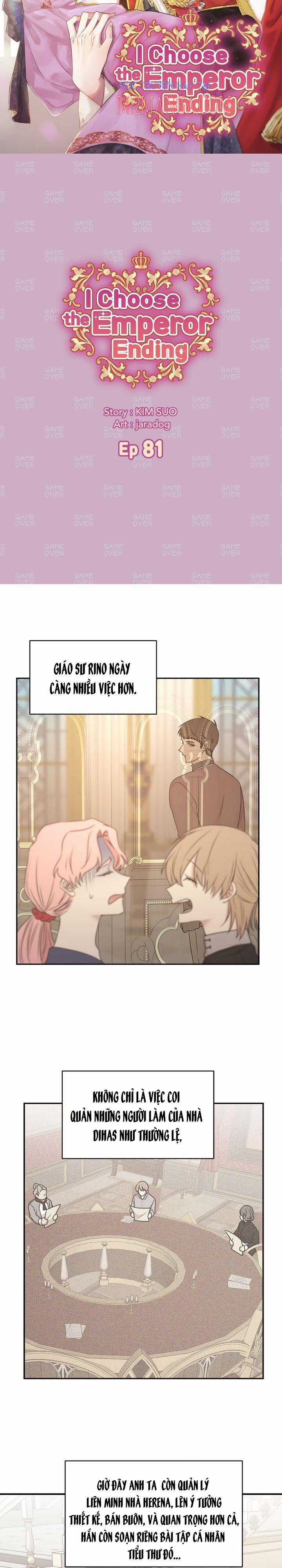 Tôi Sẽ Đi Đến Cùng Với Hoàng Đế 81 trang 2