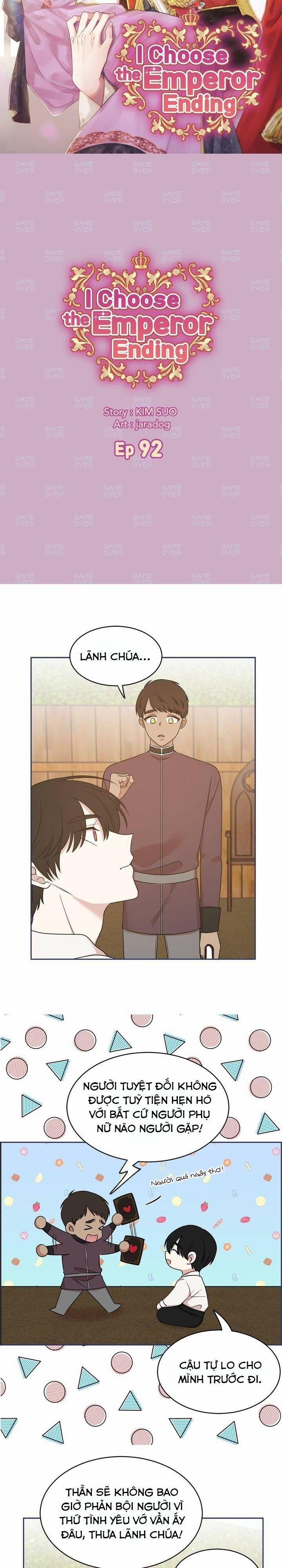 Tôi Sẽ Đi Đến Cùng Với Hoàng Đế 92 trang 1