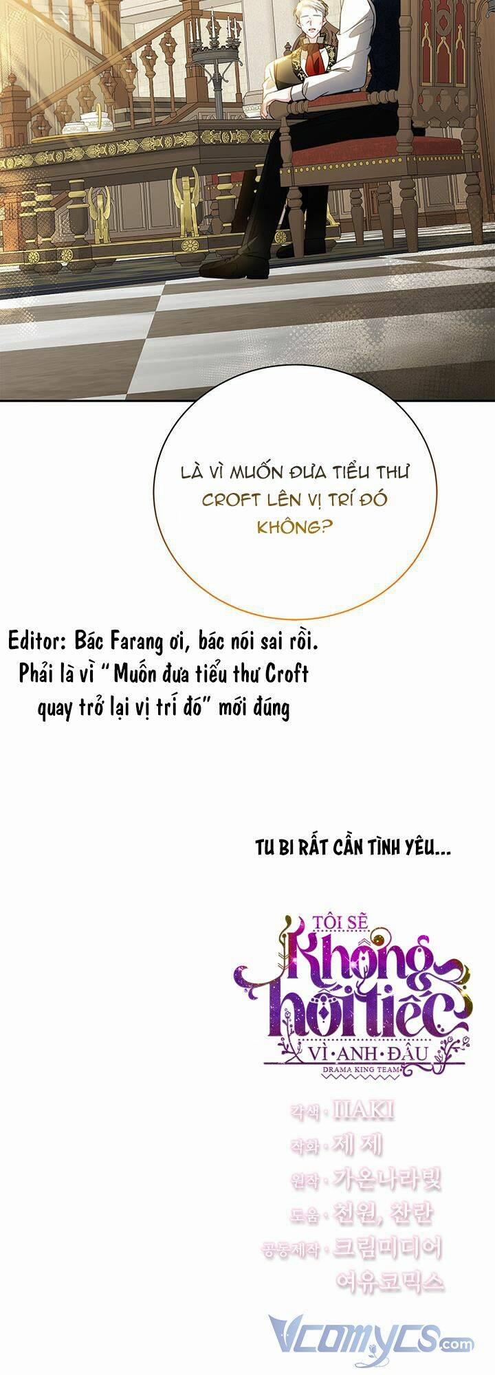 Tôi Sẽ Không Hối Tiếc Vì Anh Đâu 64 trang 63