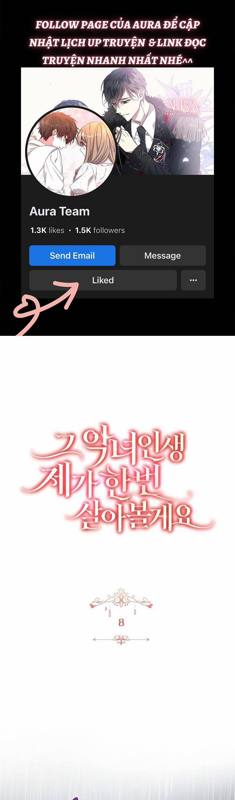 Tôi Sẽ Sống Thử Cuộc Đời Của Ác Nữ 8 trang 0