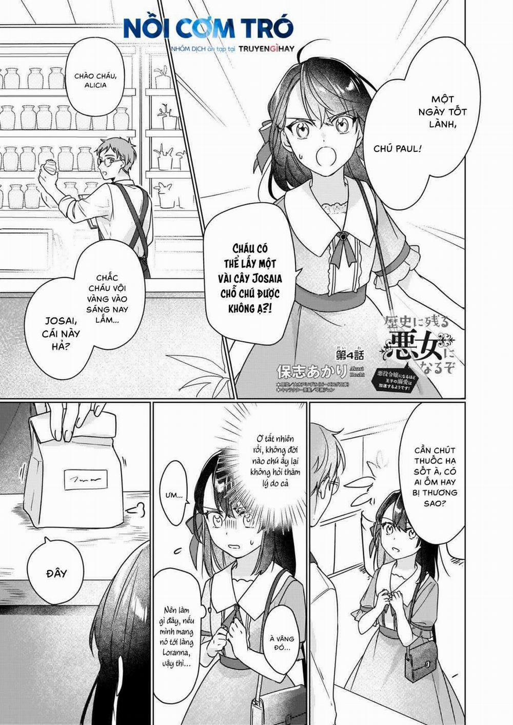 Tôi Sẽ Trở Thành Kẻ Phản Diện Được Khắc Ghi Trong Lịch Sử 4.1 trang 1