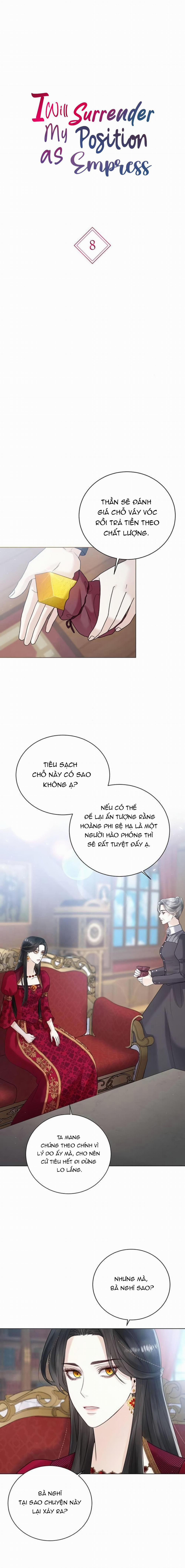 Tôi Sẽ Từ Bỏ Vị Trí Hoàng Phi 10.1 trang 3