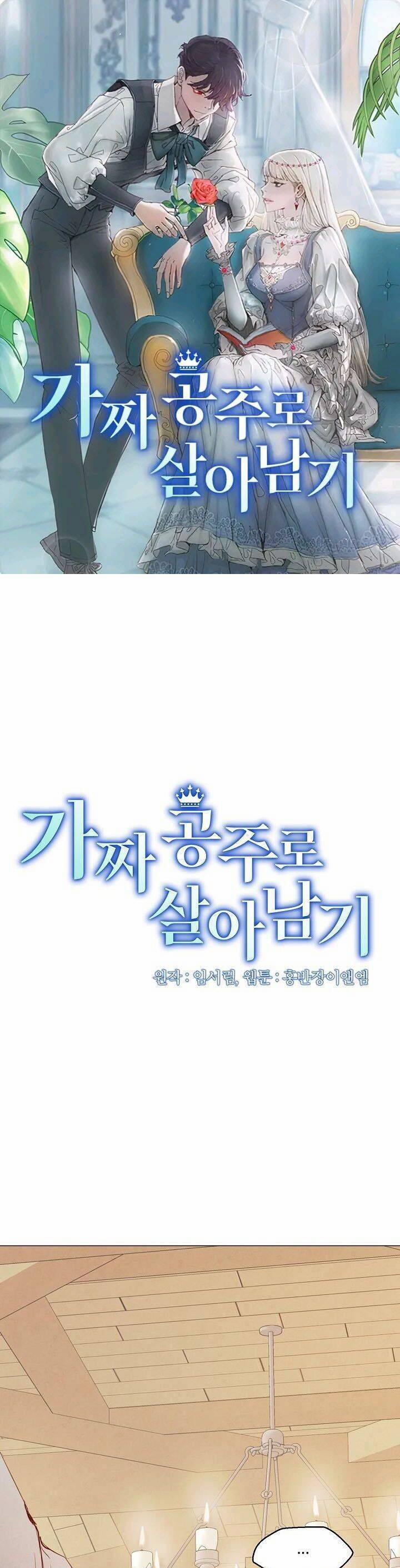Tôi Sống Sót Như Một Nàng Công Chúa Giả 6 trang 0