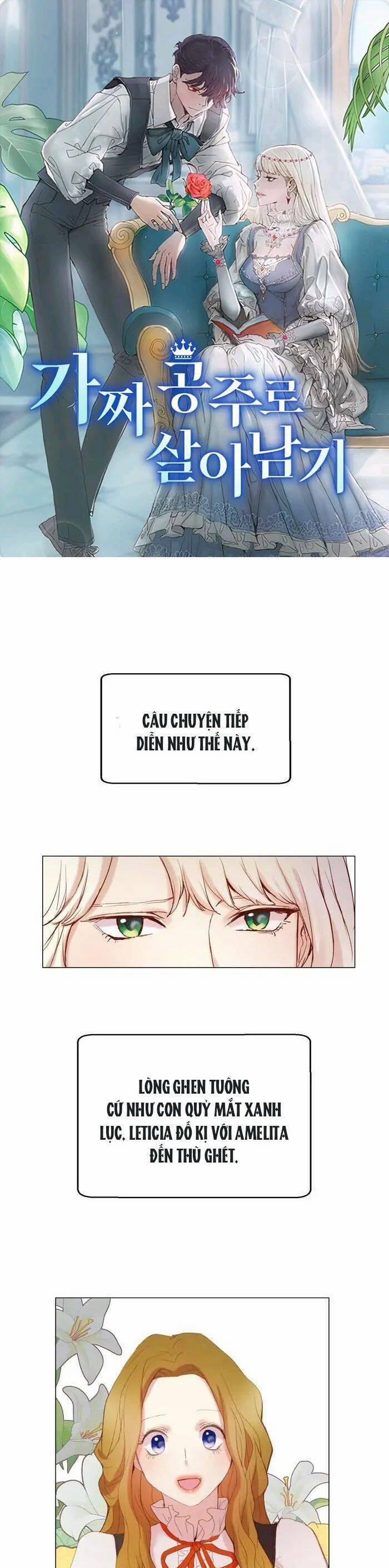 Tôi Sống Sót Như Một Nàng Công Chúa Giả 7 trang 0