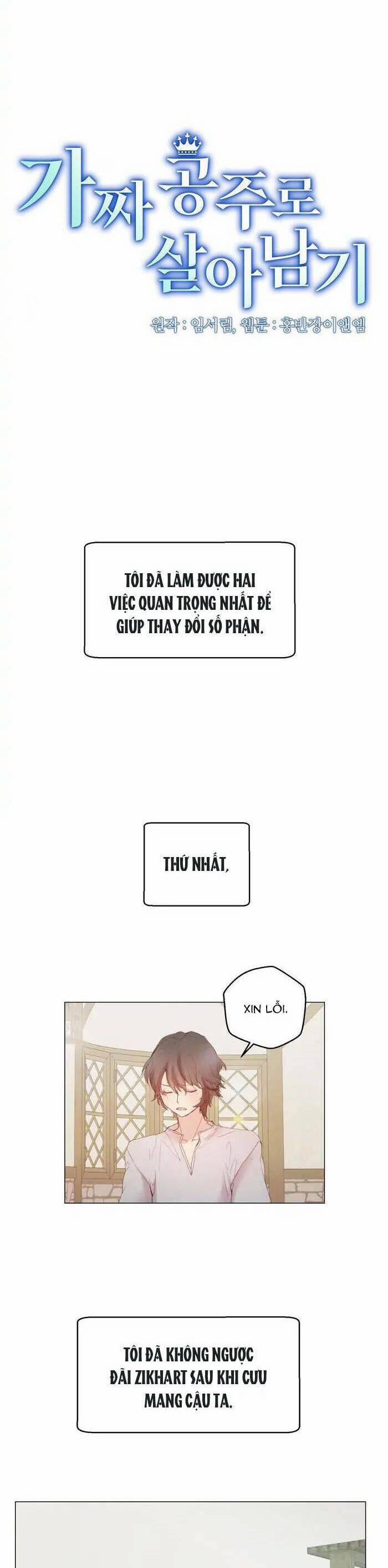 Tôi Sống Sót Như Một Nàng Công Chúa Giả 7 trang 3