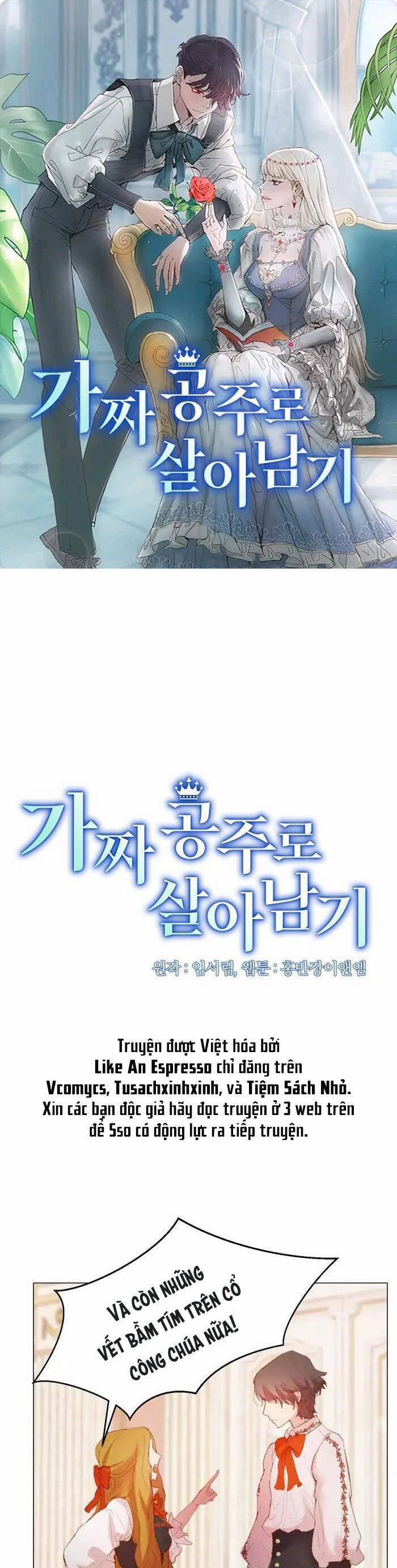 Tôi Sống Sót Như Một Nàng Công Chúa Giả 8 trang 0