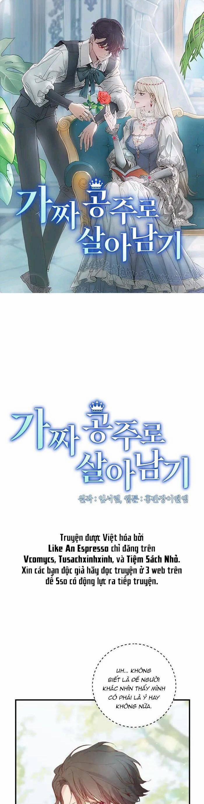 Tôi Sống Sót Như Một Nàng Công Chúa Giả 9 trang 0