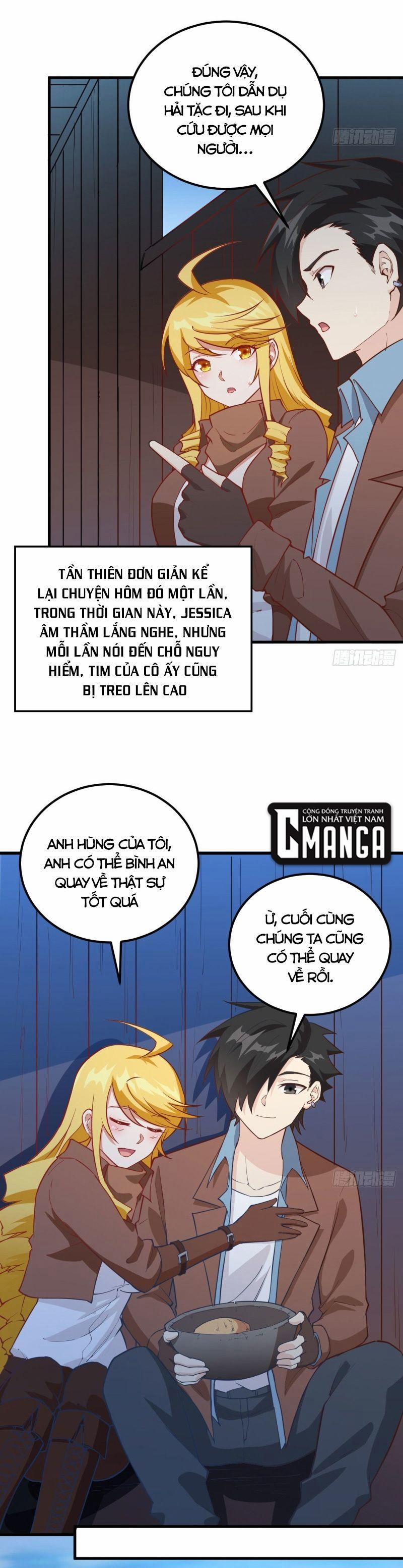 Tôi Sống Trên Hoang Đảo Cùng Các Em Gái 87 trang 12