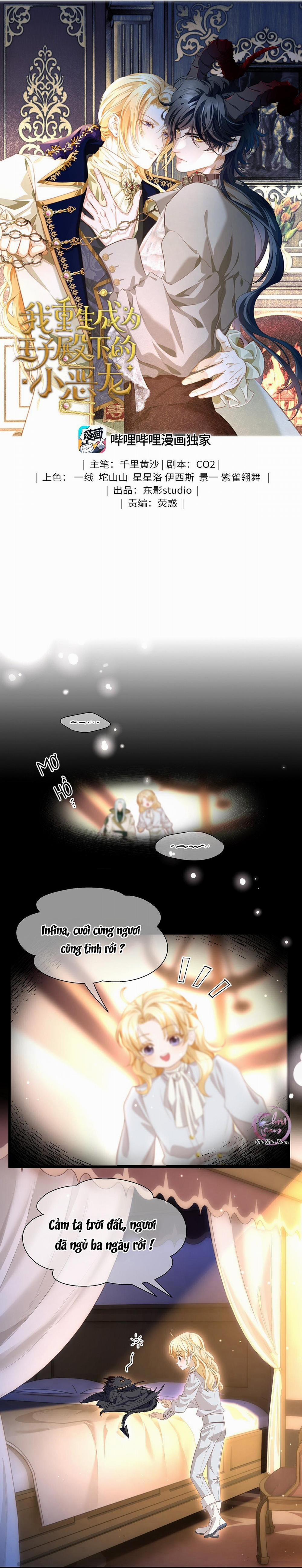 Tôi Tái Sinh Thành Tiểu Ác Long Của Hoàng Tử Điện Hạ 12 trang 0