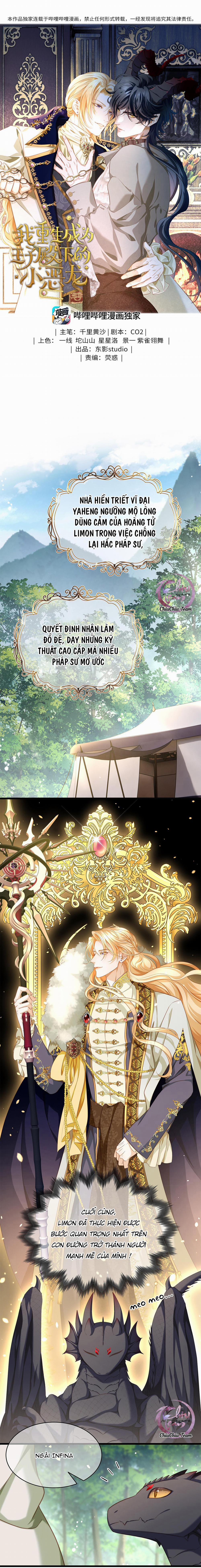 Tôi Tái Sinh Thành Tiểu Ác Long Của Hoàng Tử Điện Hạ 14 trang 0