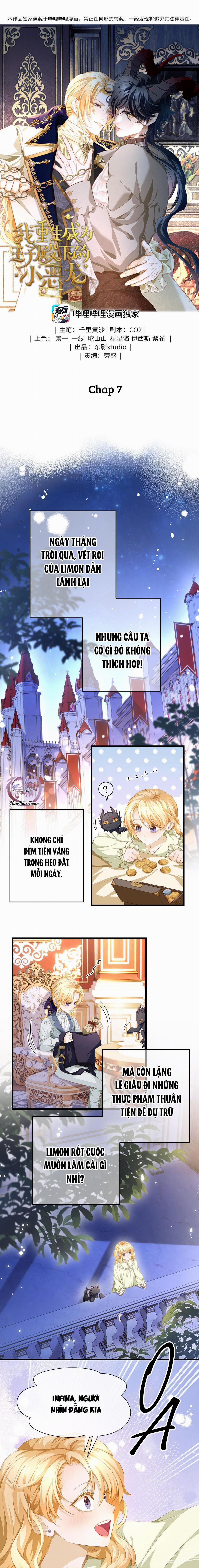 Tôi Tái Sinh Thành Tiểu Ác Long Của Hoàng Tử Điện Hạ 7 trang 0