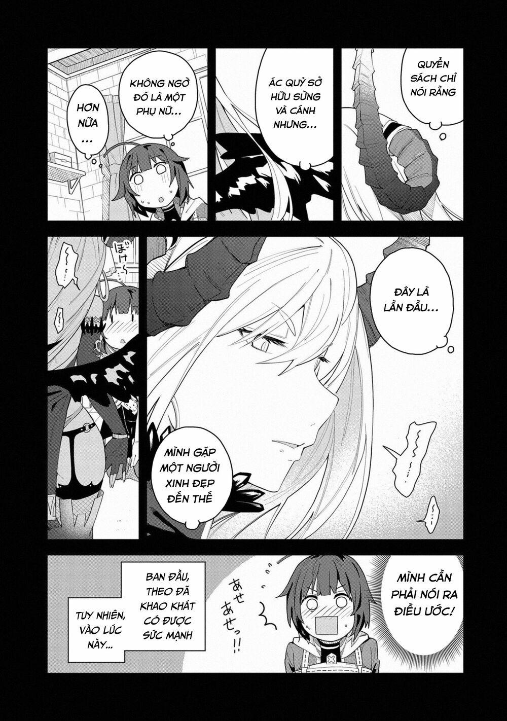 Tôi Triệu Hồi Ác Quỷ Để Thực Hiện Điều Ước, Nhưng Tôi Lại Muốn Cưới Cô Ấy Vì Cổ Quá Xinh Đẹp 1 trang 17