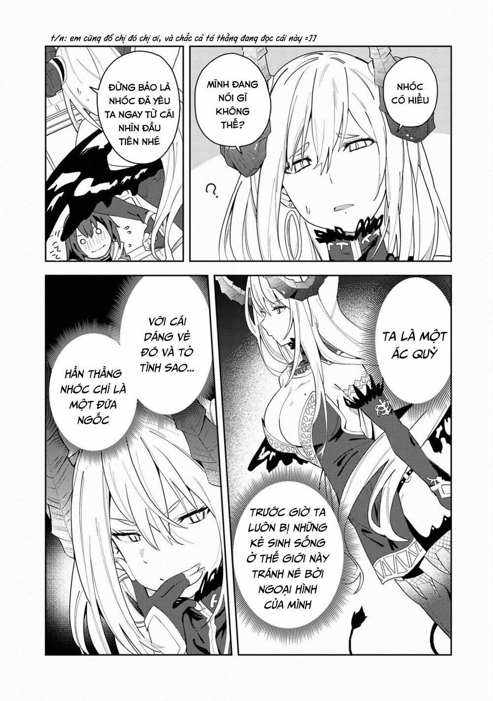 Tôi Triệu Hồi Ác Quỷ Để Thực Hiện Điều Ước, Nhưng Tôi Lại Muốn Cưới Cô Ấy Vì Cổ Quá Xinh Đẹp 1 trang 19