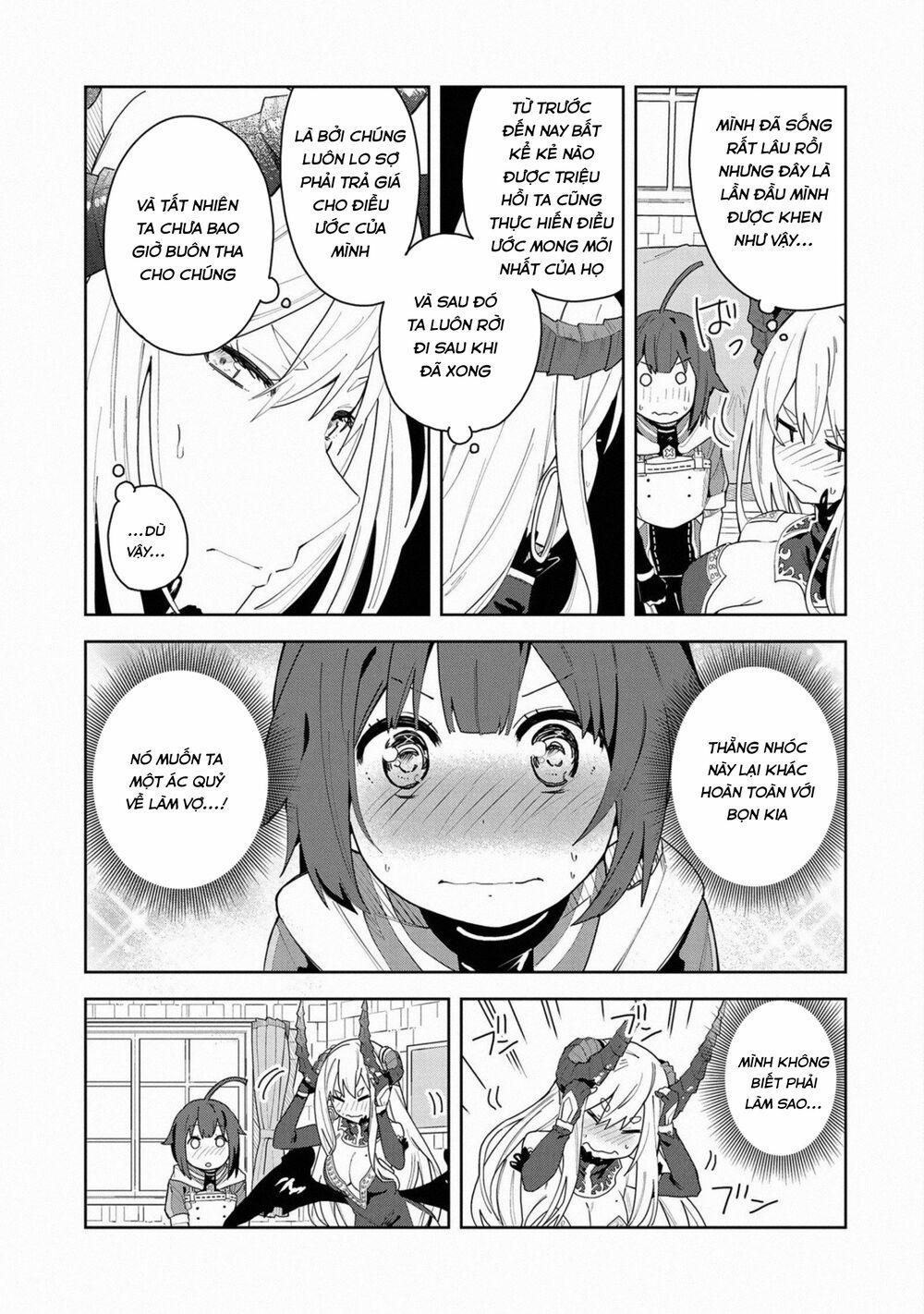 Tôi Triệu Hồi Ác Quỷ Để Thực Hiện Điều Ước, Nhưng Tôi Lại Muốn Cưới Cô Ấy Vì Cổ Quá Xinh Đẹp 1 trang 24