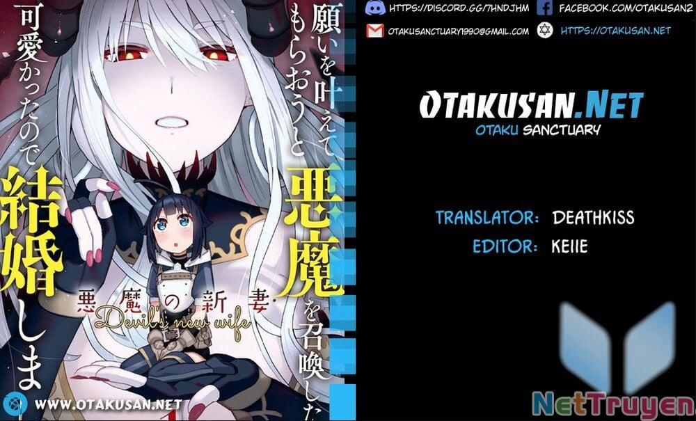 Tôi Triệu Hồi Ác Quỷ Để Thực Hiện Điều Ước, Nhưng Tôi Lại Muốn Cưới Cô Ấy Vì Cổ Quá Xinh Đẹp 11 trang 0