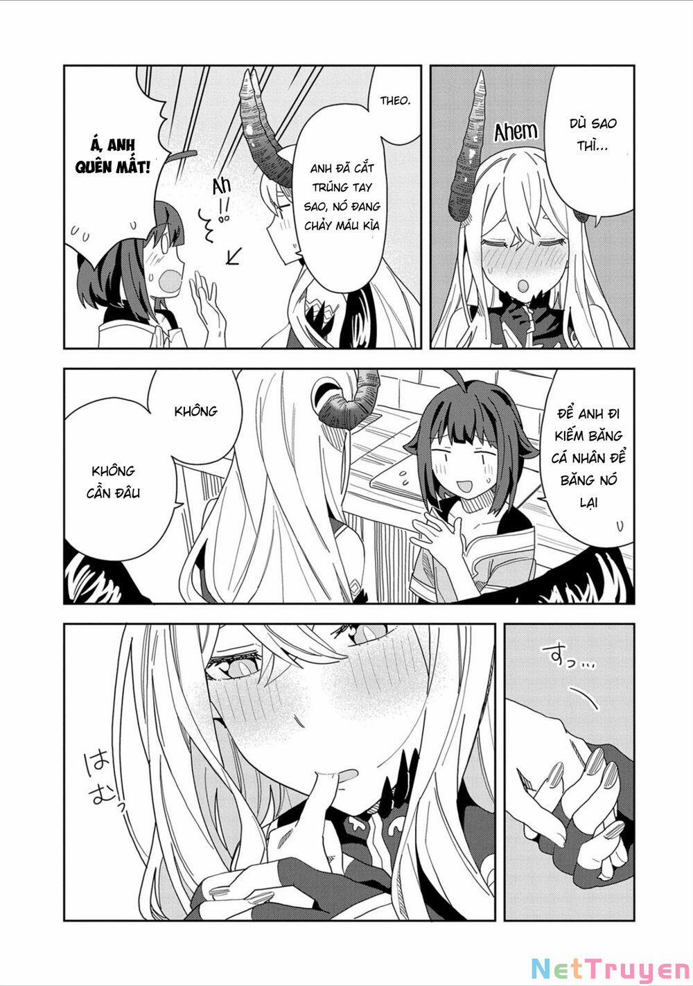 Tôi Triệu Hồi Ác Quỷ Để Thực Hiện Điều Ước, Nhưng Tôi Lại Muốn Cưới Cô Ấy Vì Cổ Quá Xinh Đẹp 11 trang 12