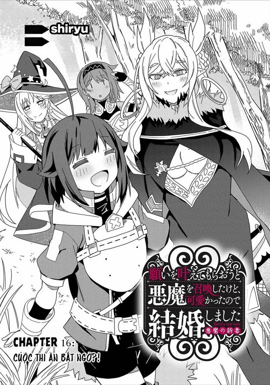 Tôi Triệu Hồi Ác Quỷ Để Thực Hiện Điều Ước, Nhưng Tôi Lại Muốn Cưới Cô Ấy Vì Cổ Quá Xinh Đẹp 16 trang 2