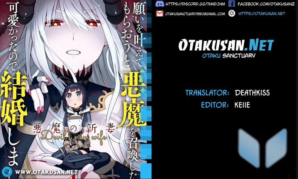 Tôi Triệu Hồi Ác Quỷ Để Thực Hiện Điều Ước, Nhưng Tôi Lại Muốn Cưới Cô Ấy Vì Cổ Quá Xinh Đẹp 9 trang 0