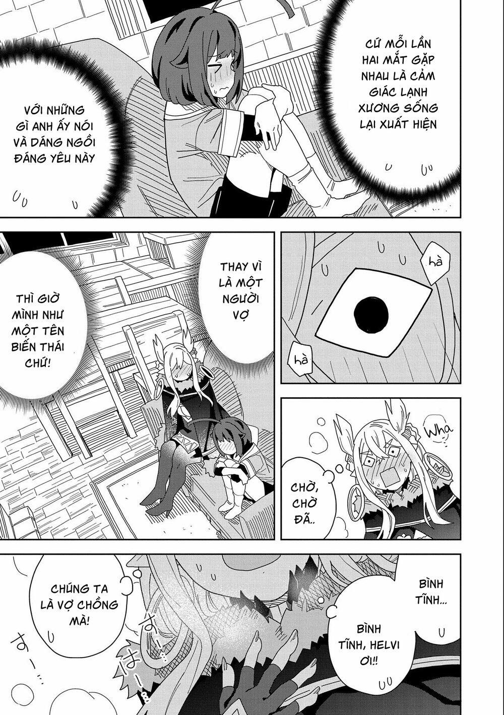 Tôi Triệu Hồi Ác Quỷ Để Thực Hiện Điều Ước, Nhưng Tôi Lại Muốn Cưới Cô Ấy Vì Cổ Quá Xinh Đẹp 9 trang 22