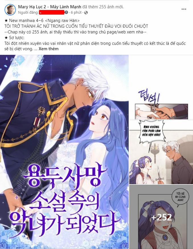 Tôi Trở Thành Ác Nữ Trong Cuốn Tiểu Thuyết Đầu Voi Đuôi Chuột 1.1 trang 1