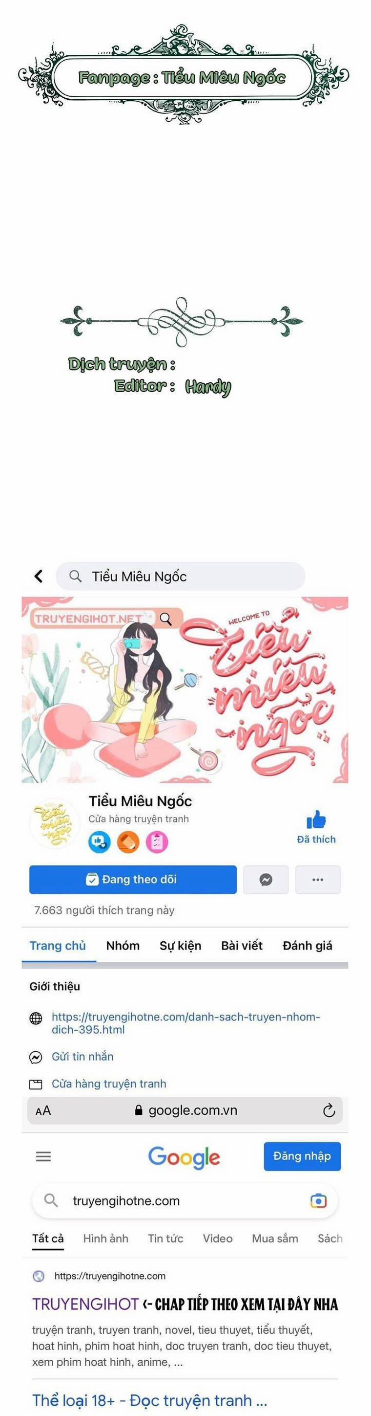 Tôi Trở Thành Em Gái Của Nam Chính Tiểu Thuyết Bl 56 trang 0