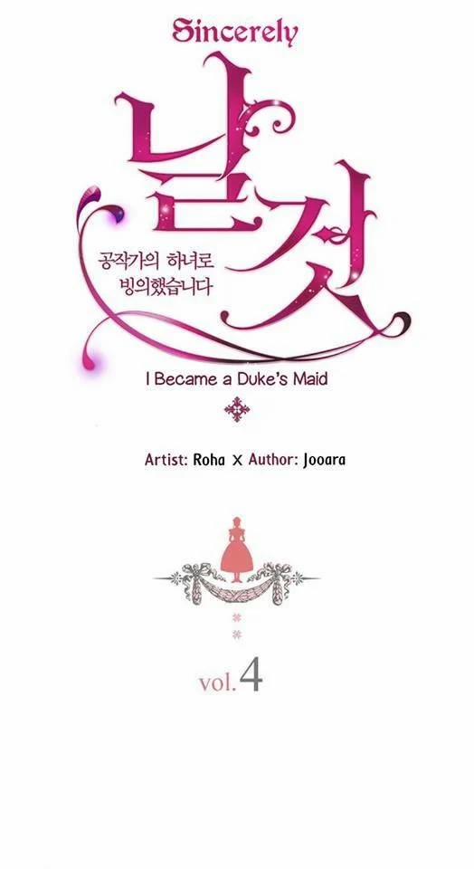 Tôi Trở Thành Hầu Gái Của Một Công Tước 4 trang 2