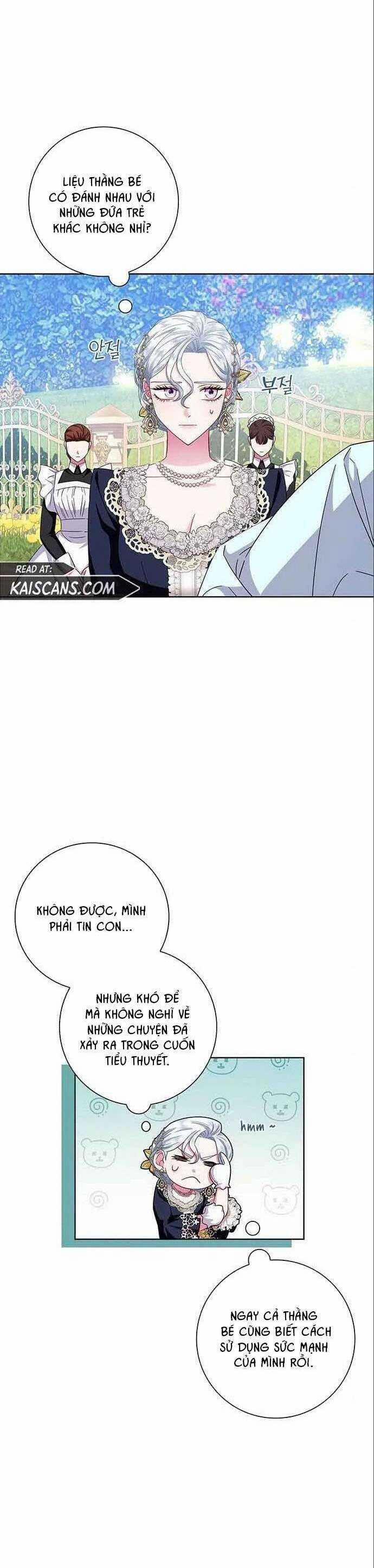 Tôi Trở Thành Mẹ Của Nam Chính 14 trang 20