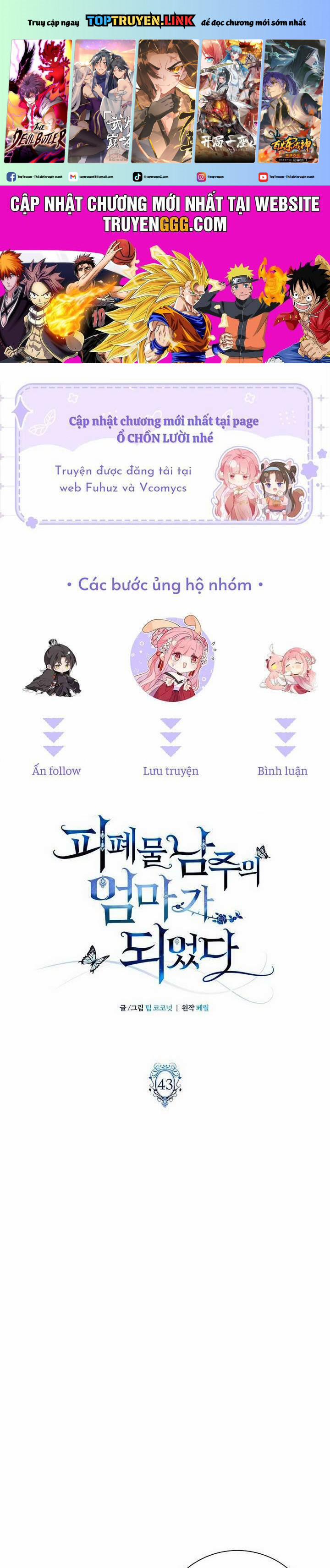 Tôi Trở Thành Mẹ Của Nam Chính 43 trang 0