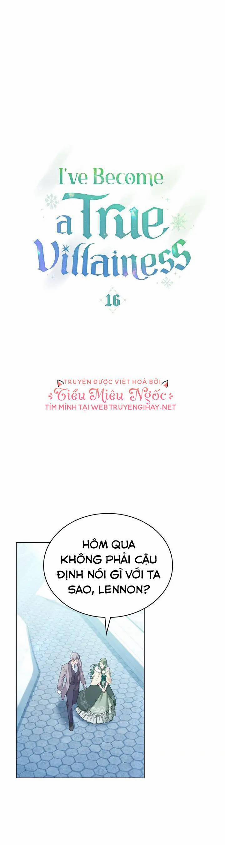 Tôi Trở Thành Nhân Vật Phản Diện Thực Sự 16 trang 0