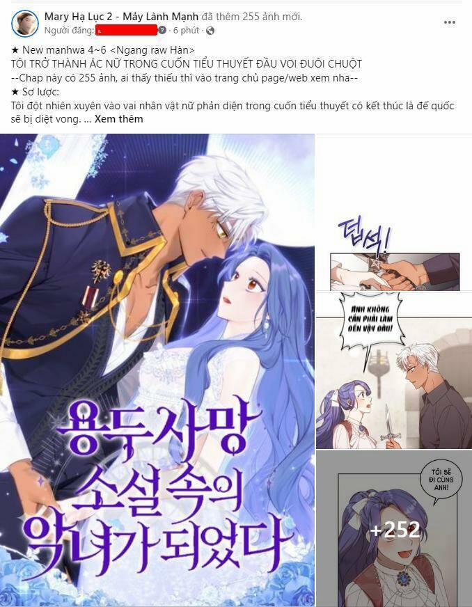 Tôi Trở Thành Nhân Vật Phản Diện Trong Một Cuốn Tiểu Thuyết Chết Chóc 6.2 trang 42