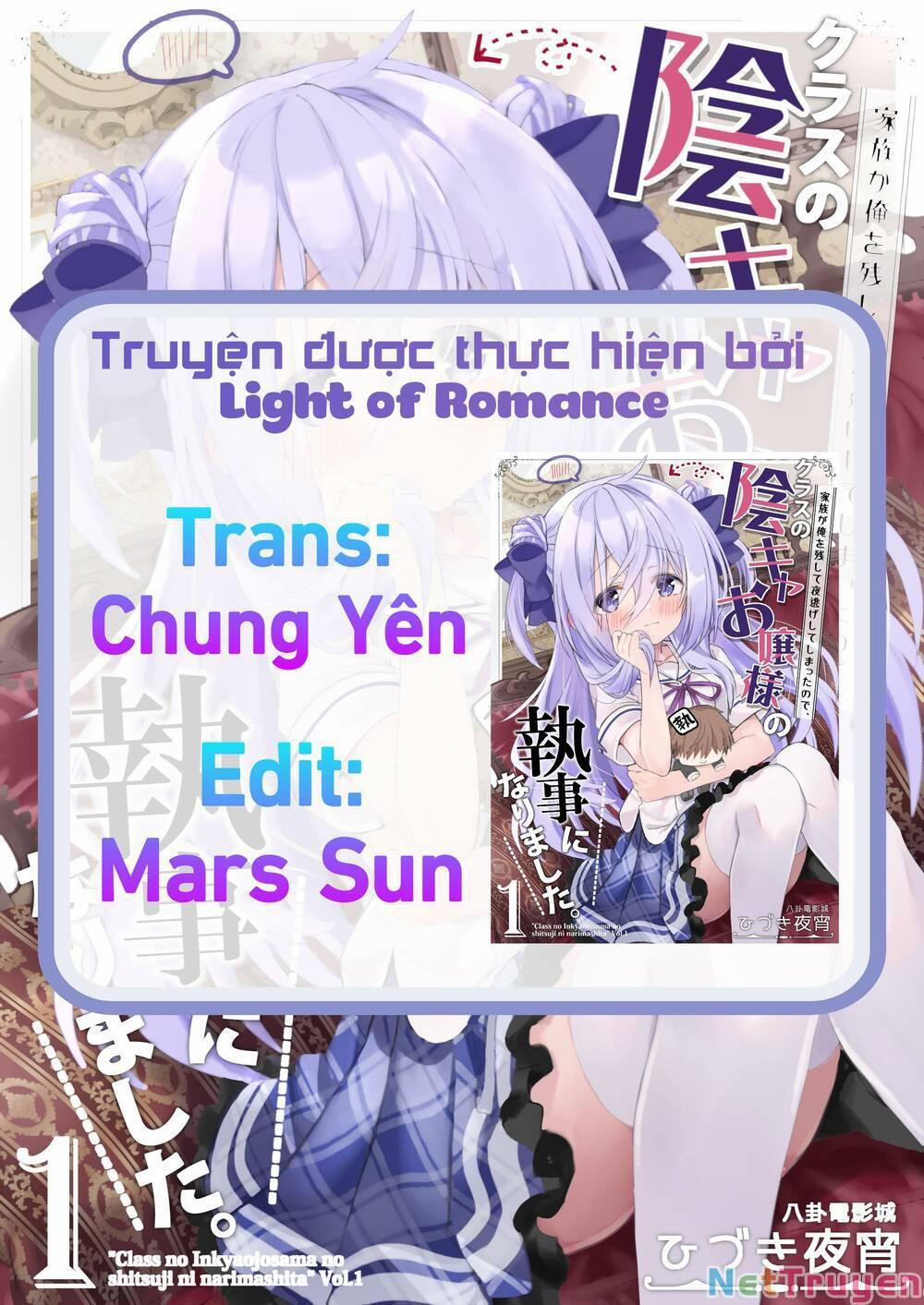 Tôi Trở Thành Quản Gia Của Cô Nàng Ủ Rũ Cùng Lớp 8 trang 0