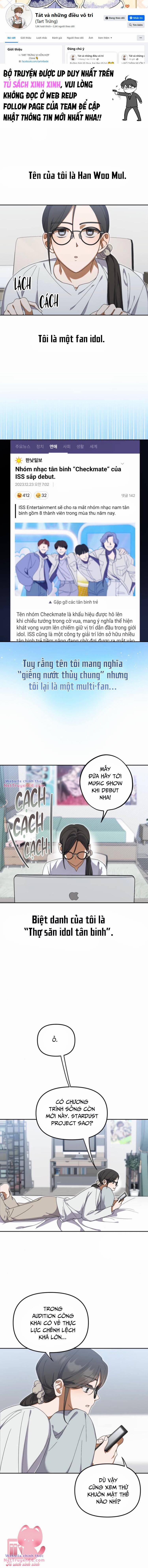 Tôi Trở Thành Thành Viên Trẻ Tuổi Nhất Nhóm Nhạc Idol Nam 7 trang 1