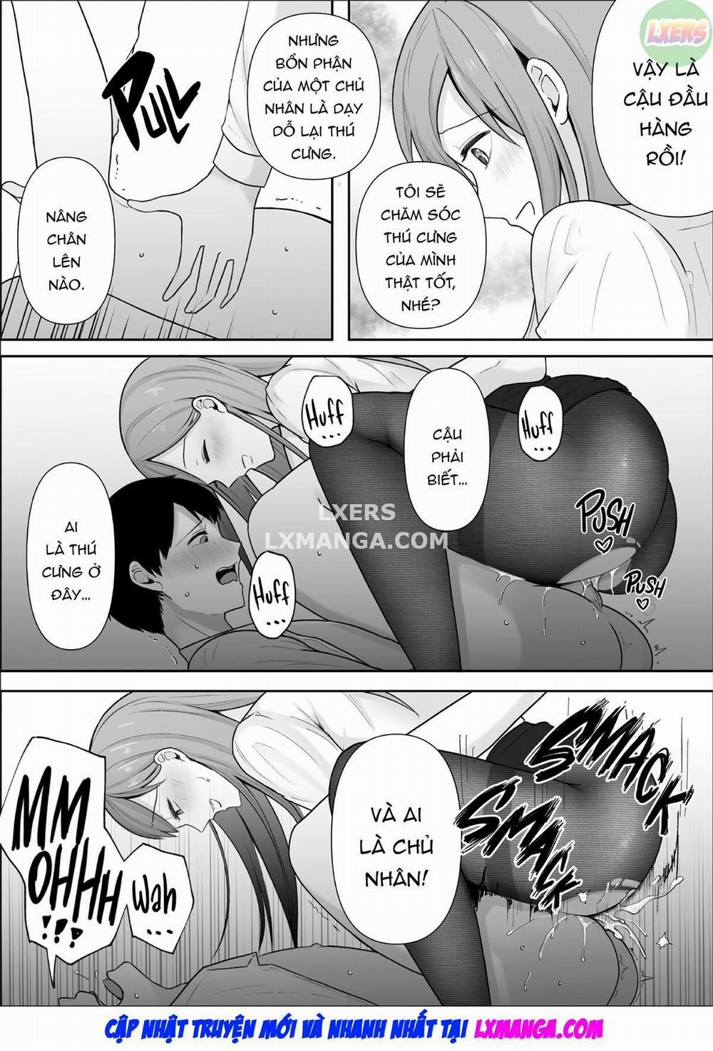 Tôi Trở Thành Thú Cưng Của Sếp Nữ Nghiêm Khắc Oneshot trang 30