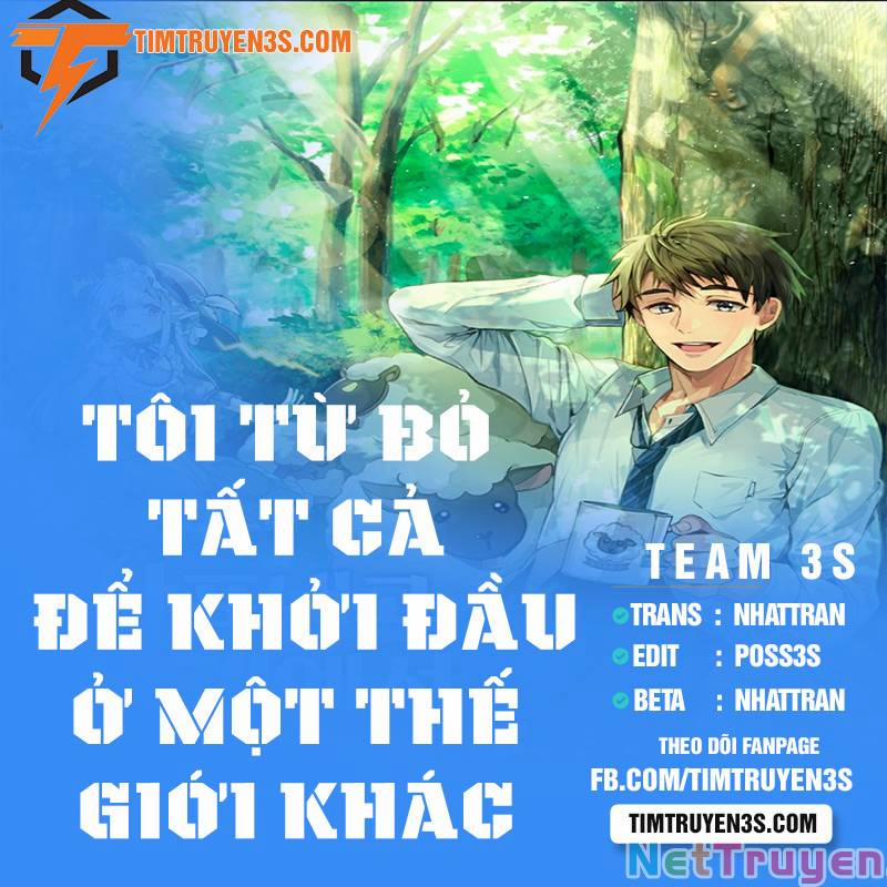 Tôi Từ Bỏ Tất Cả Để Khởi Đầu Ở Một Thế Giới Khác 16 trang 0