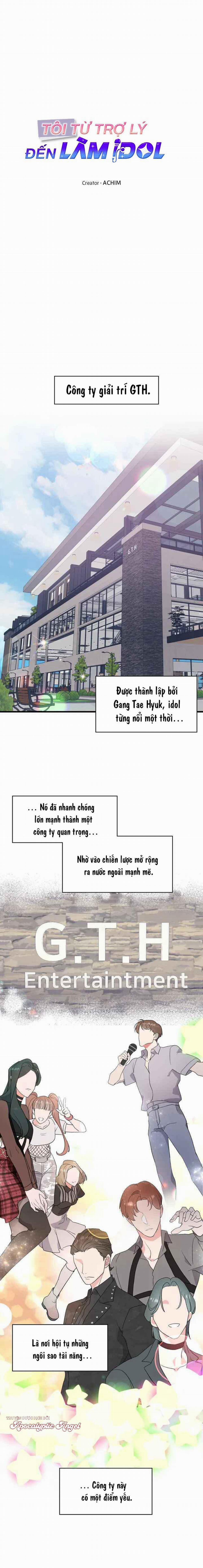 Tôi Từ Trợ Lý Đến Làm Idol 1 trang 8